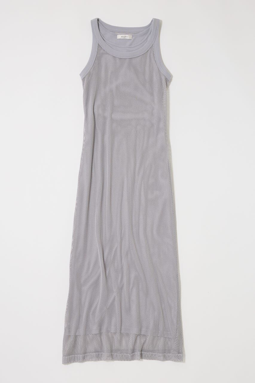 MOUSSY「MESH LAYERED ドレス」|ワンピース|