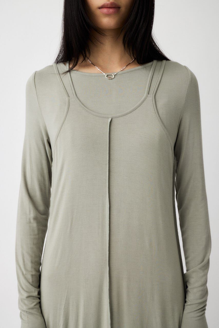 MOUSSY「LAYER CUTドレス」|ワンピース|