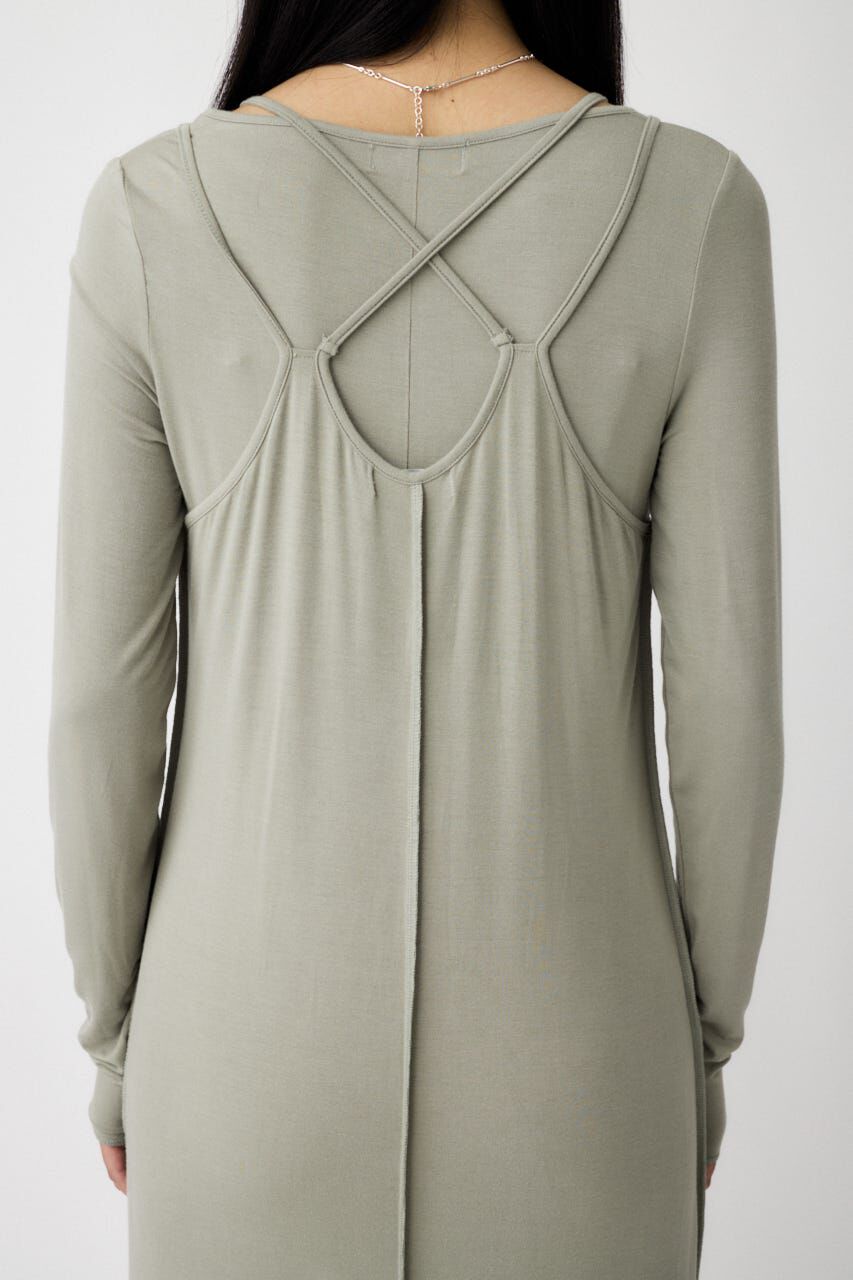 MOUSSY「LAYER CUTドレス」|ワンピース|