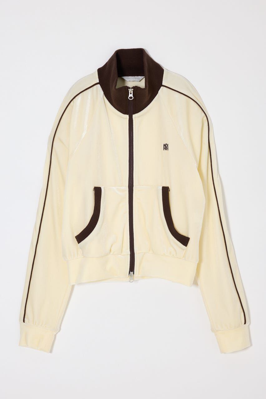 MOUSSY「VELOUR TRACK ジャケット」|その他|IVOY3