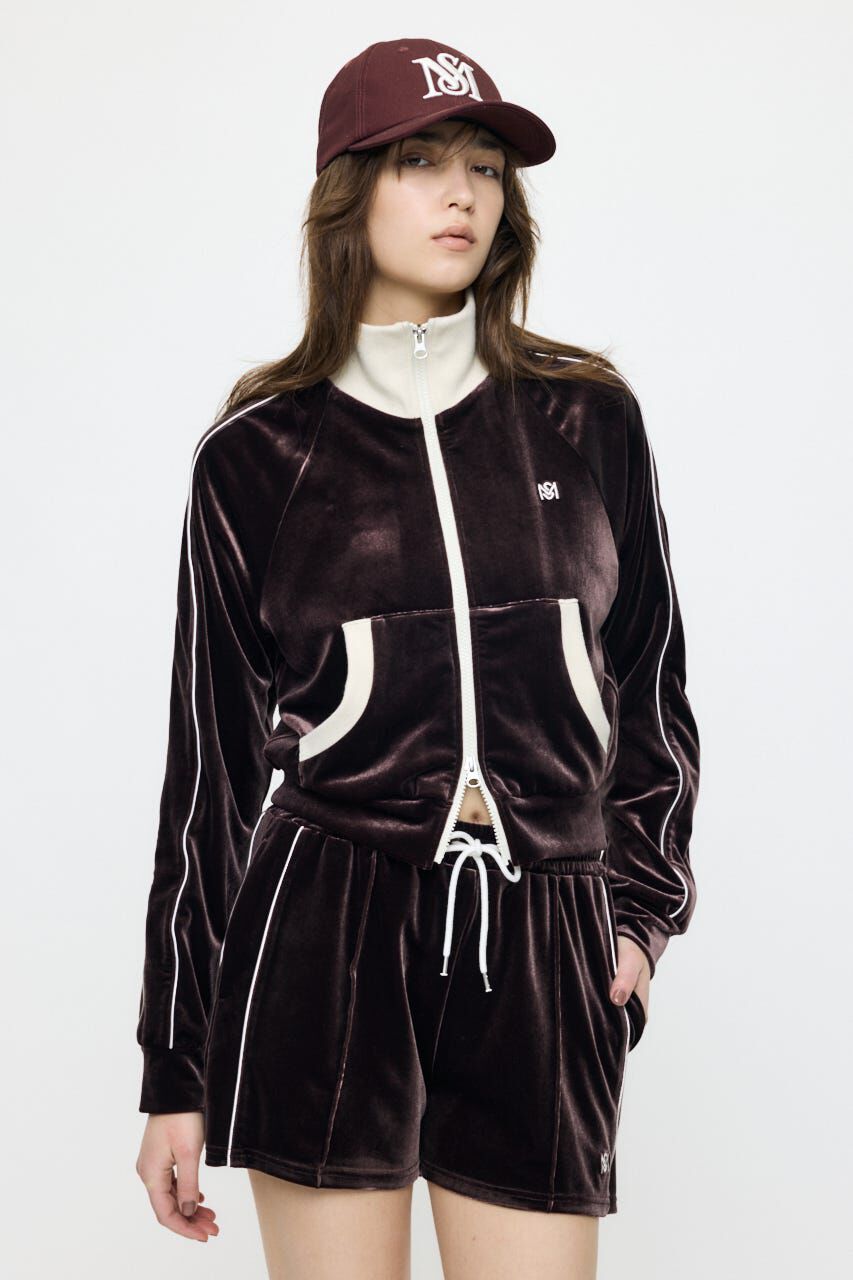 MOUSSY「VELOUR TRACK ジャケット」|その他|
