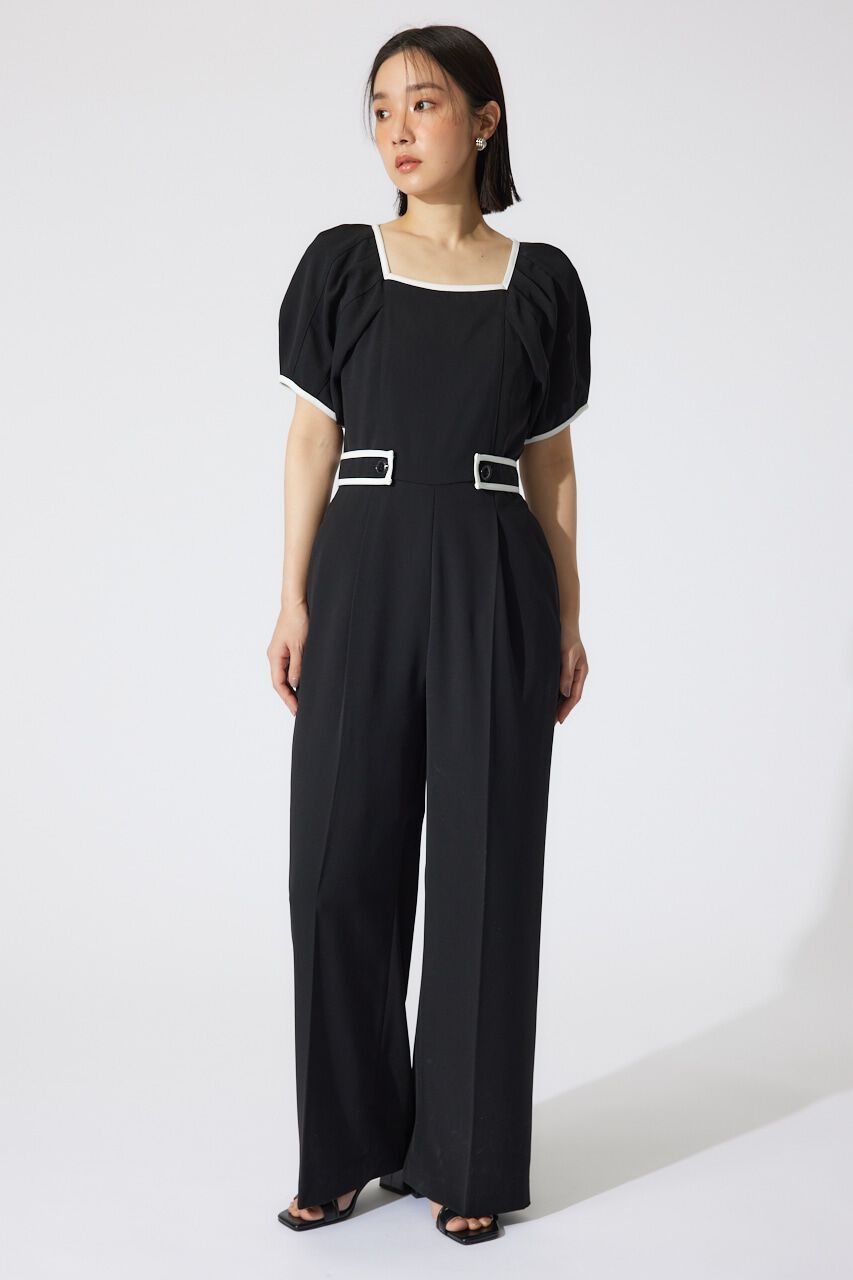 rienda「バイカラーロンパース」|ワンピース|