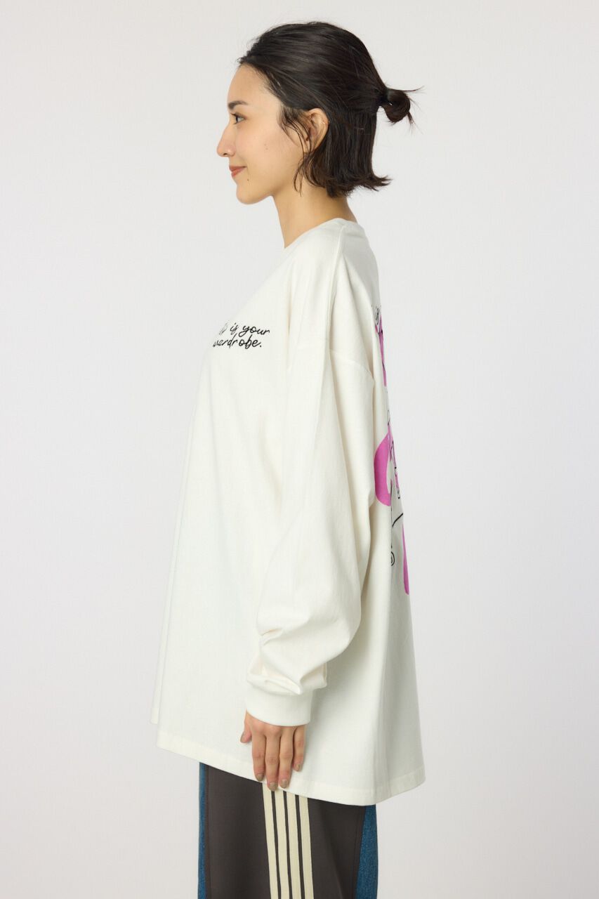 RODEO CROWNS「BACK SKETCH LOGO ロングTシャツ」|Tシャツ・カットソー|