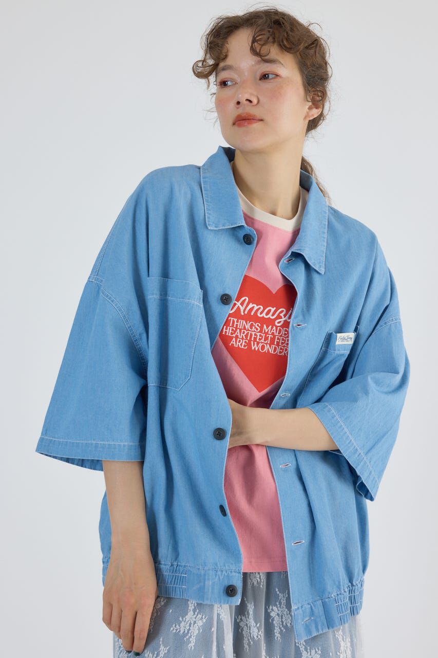 RODEO CROWNS「ライトデニムシャツアウター」|シャツ・ブラウス|