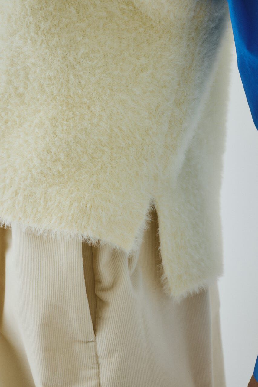 HeRIN.CYE「Shaggy knit vest」|ニット・セーター|