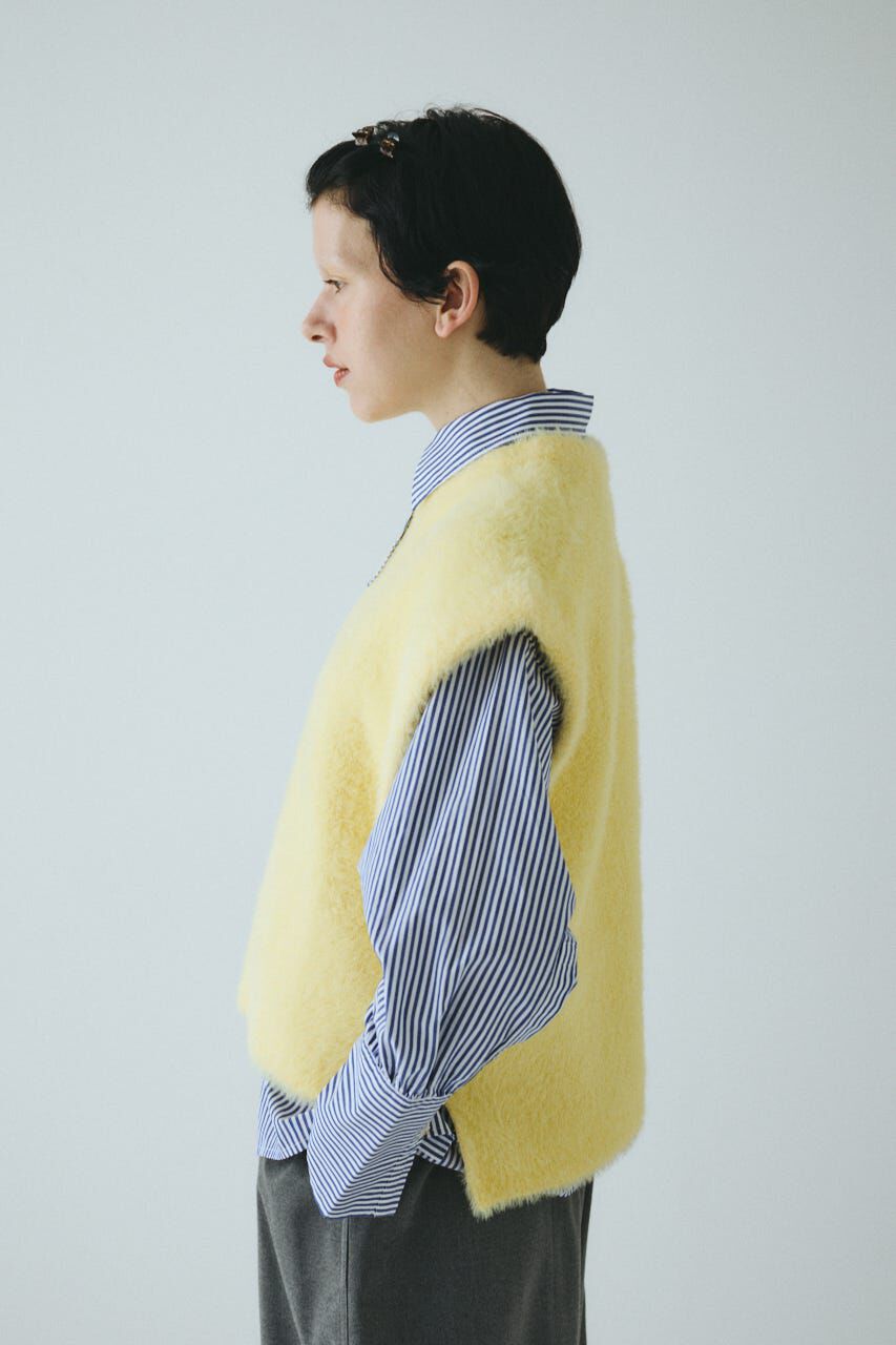 HeRIN.CYE「Shaggy knit vest」|ニット・セーター|