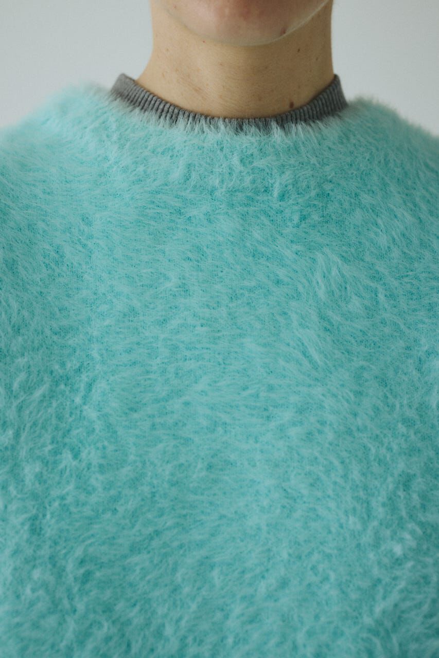 HeRIN.CYE「Shaggy knit vest」|ニット・セーター|