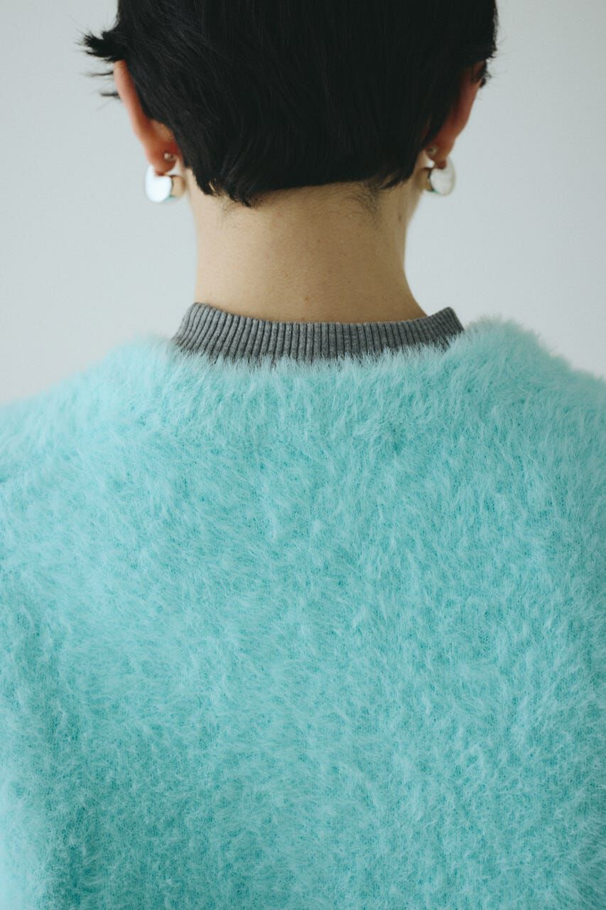 HeRIN.CYE「Shaggy knit vest」|ニット・セーター|