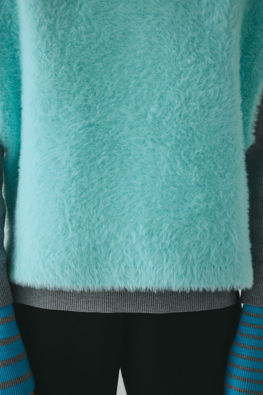 HeRIN.CYE「Shaggy knit vest」|ニット・セーター|