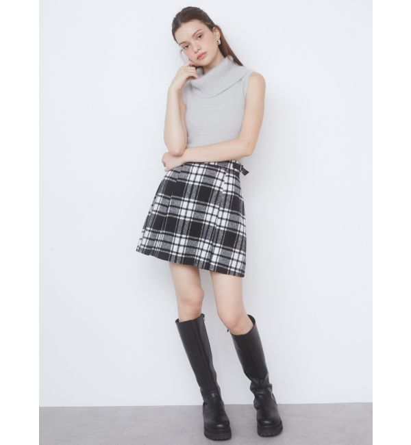 CALNAMUR「SHAGGY TURTLENECK KNIT/シャギータートルネックニット」|ニット・セーター|