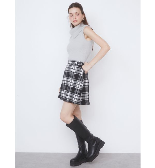 CALNAMUR「SHAGGY TURTLENECK KNIT/シャギータートルネックニット」|ニット・セーター|