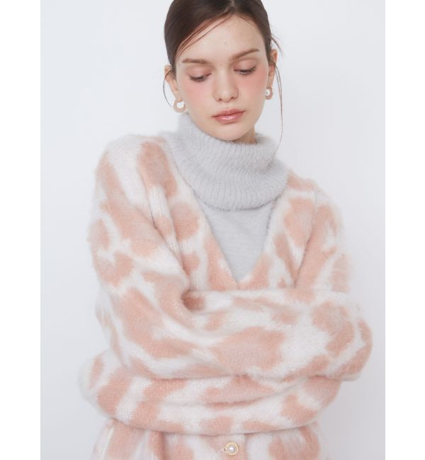 CALNAMUR「SHAGGY TURTLENECK KNIT/シャギータートルネックニット」|ニット・セーター|