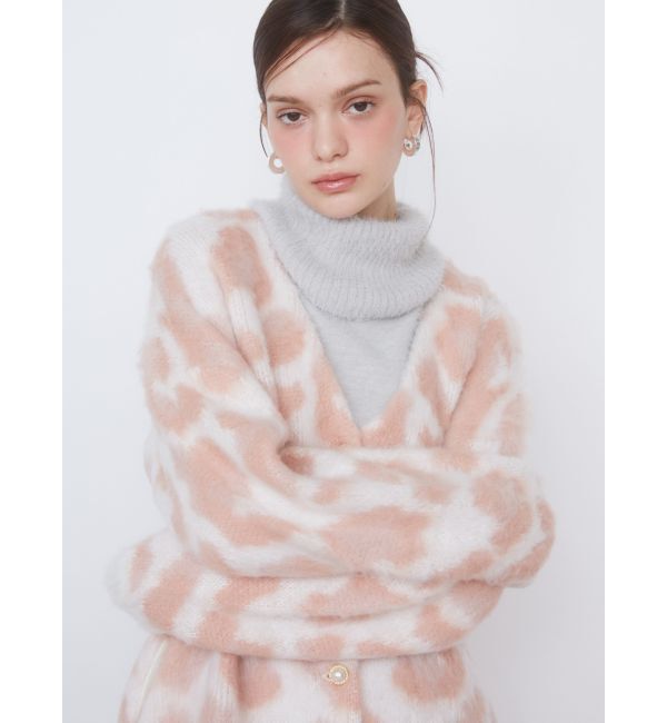 CALNAMUR「SHAGGY TURTLENECK KNIT/シャギータートルネックニット」|ニット・セーター|