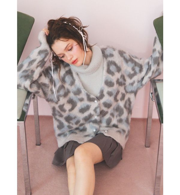 CALNAMUR「SHAGGY TURTLENECK KNIT/シャギータートルネックニット」|ニット・セーター|