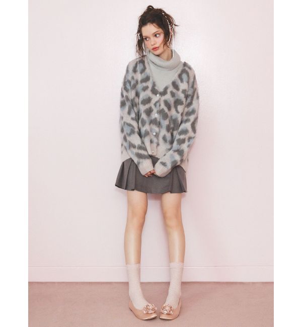 CALNAMUR「SHAGGY TURTLENECK KNIT/シャギータートルネックニット」|ニット・セーター|