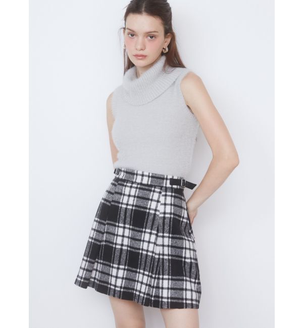 CALNAMUR「SHAGGY TURTLENECK KNIT/シャギータートルネックニット」|ニット・セーター|