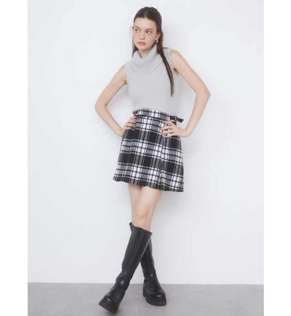 CALNAMUR「SHAGGY TURTLENECK KNIT/シャギータートルネックニット」|ニット・セーター|