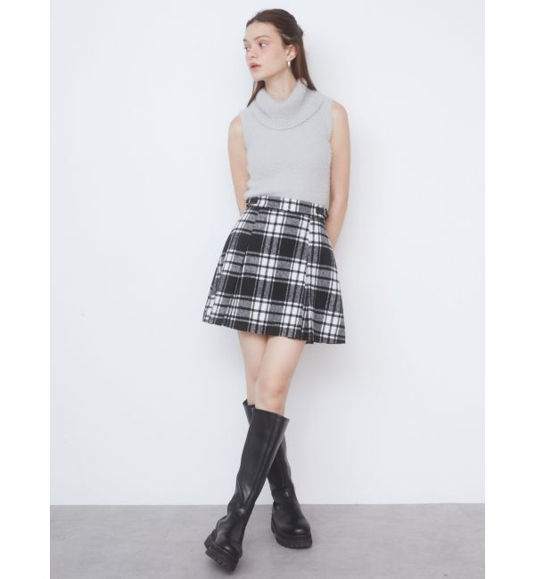 CALNAMUR「SHAGGY TURTLENECK KNIT/シャギータートルネックニット」|ニット・セーター|