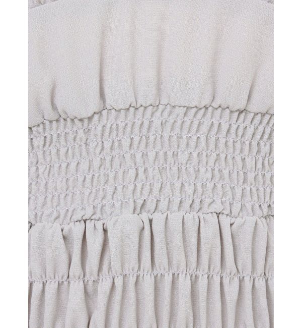 RESEXXY「シャーリングミニワンピース」|ワンピース|