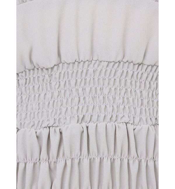 RESEXXY「シャーリングミニワンピース」|ワンピース|