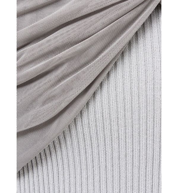 RESEXXY「ツイストオフショルニットトップス」|ニット・セーター|