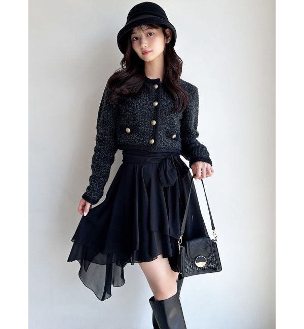 RESEXXY「ランダムヘムミニスカート」|スカート|