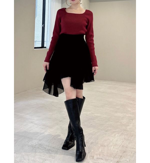 RESEXXY「ランダムヘムミニスカート」|スカート|