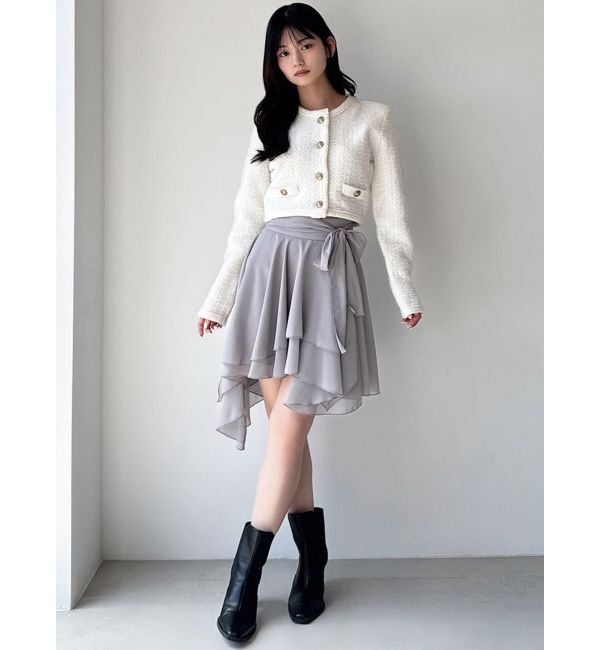 RESEXXY「ランダムヘムミニスカート」|スカート|