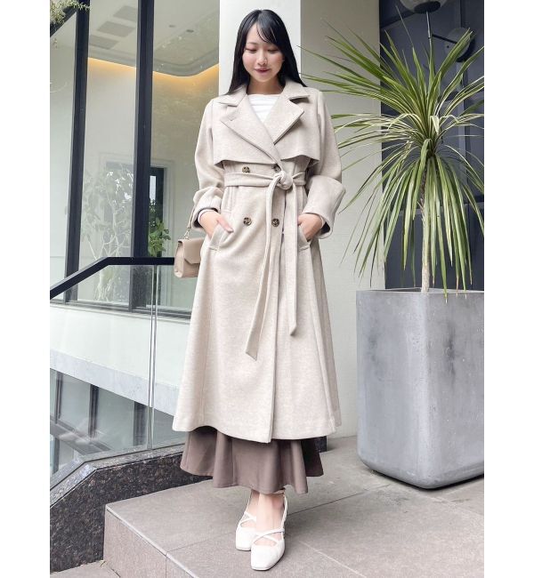 dazzlin「【３次追加受注承り中】2WAYカラーレディコート」|その他|