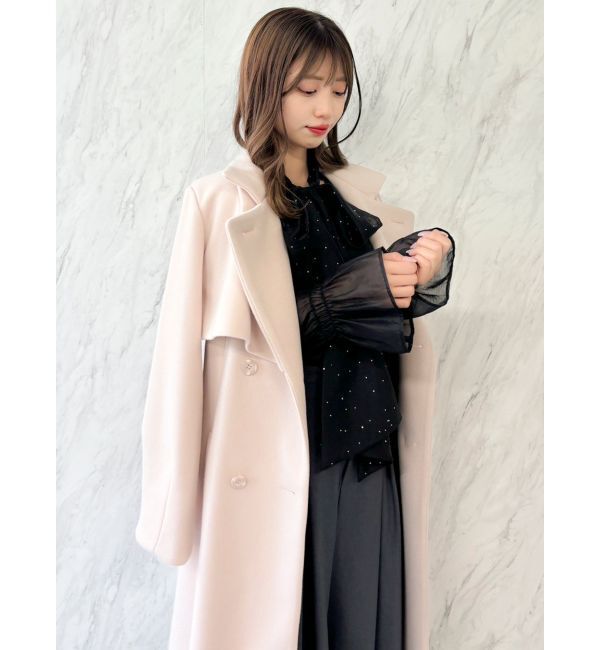 dazzlin「【３次追加受注承り中】2WAYカラーレディコート」|その他|