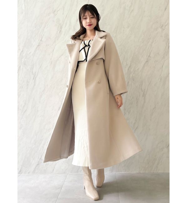 dazzlin「【３次追加受注承り中】2WAYカラーレディコート」|その他|