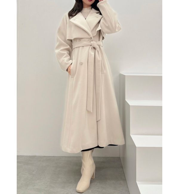 dazzlin「【３次追加受注承り中】2WAYカラーレディコート」|その他|