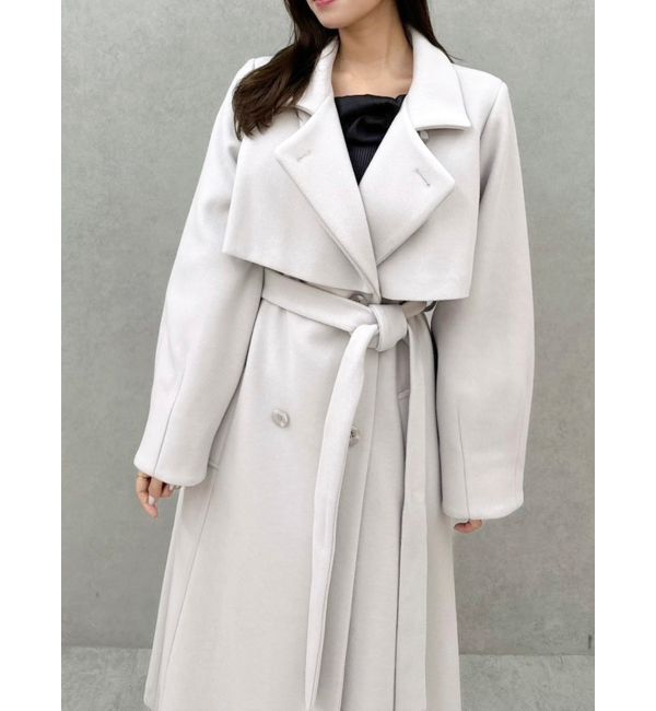 dazzlin「【３次追加受注承り中】2WAYカラーレディコート」|その他|