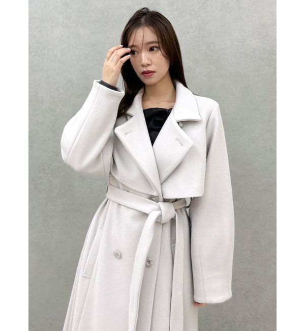 dazzlin「【３次追加受注承り中】2WAYカラーレディコート」|その他|