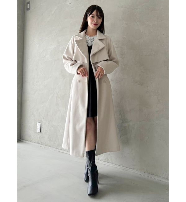 dazzlin「【３次追加受注承り中】2WAYカラーレディコート」|その他|