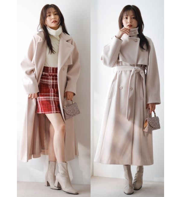 dazzlin「【３次追加受注承り中】2WAYカラーレディコート」|その他|