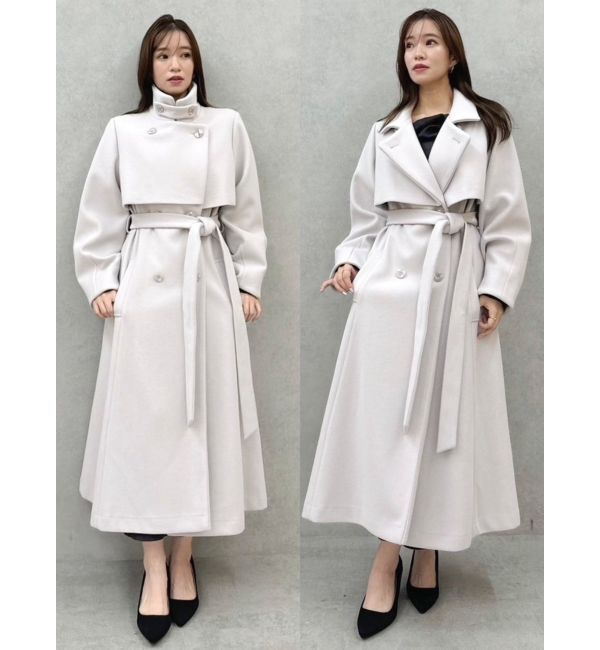 dazzlin「【３次追加受注承り中】2WAYカラーレディコート」|その他|