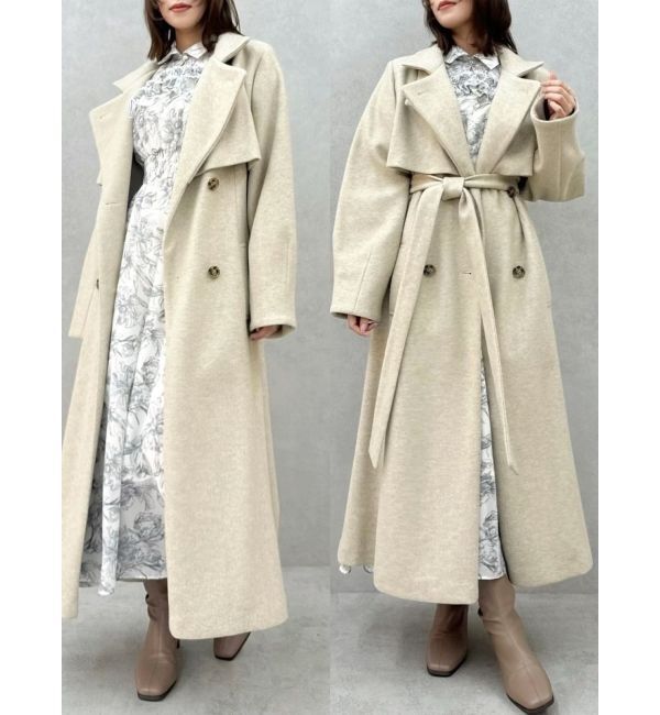 dazzlin「【３次追加受注承り中】2WAYカラーレディコート」|その他|