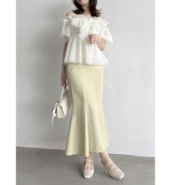 dazzlin「ハイウエストアソートナロースカートⅡ」|スカート|