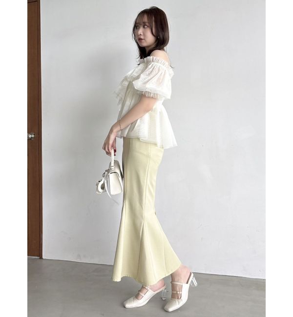 dazzlin「ハイウエストアソートナロースカートⅡ」|スカート|