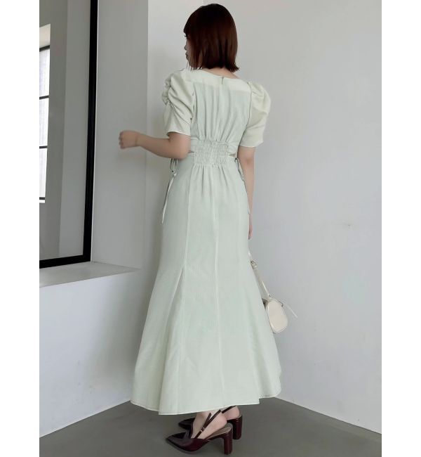 dazzlin「ウエストカットアウトパイピングワンピース」|ワンピース|