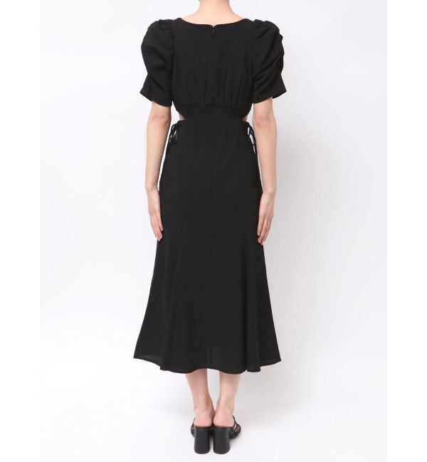 dazzlin「ウエストカットアウトパイピングワンピース」|ワンピース|