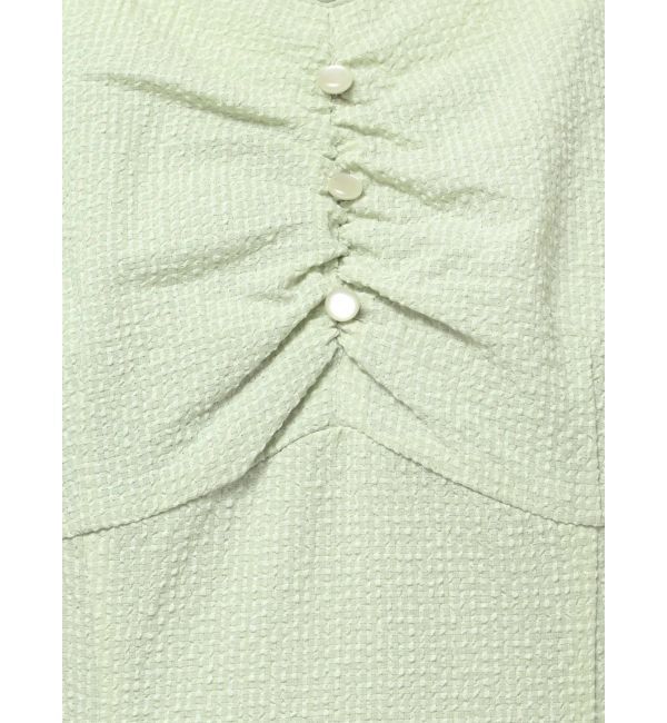 dazzlin「ウエストカットアウトパイピングワンピース」|ワンピース|