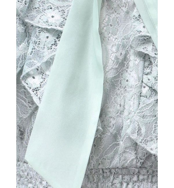 dazzlin「バックリボンレースフリルワンピース」|ワンピース|