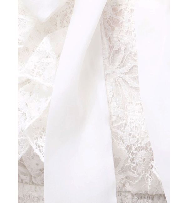 dazzlin「バックリボンレースフリルワンピース」|ワンピース|