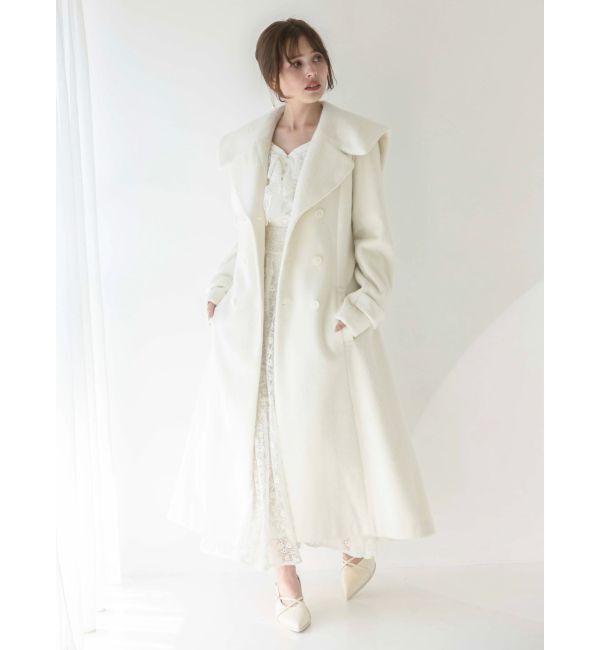 dazzlin「バックリボンレースフリルワンピース」|ワンピース|