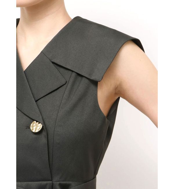 dazzlin「【復刻】アシメプリーツトレンチワンピース」|ワンピース|