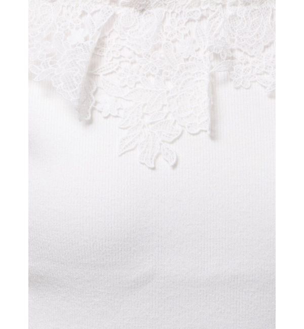 dazzlin「レースオフショルニットトップス」|ニット・セーター|