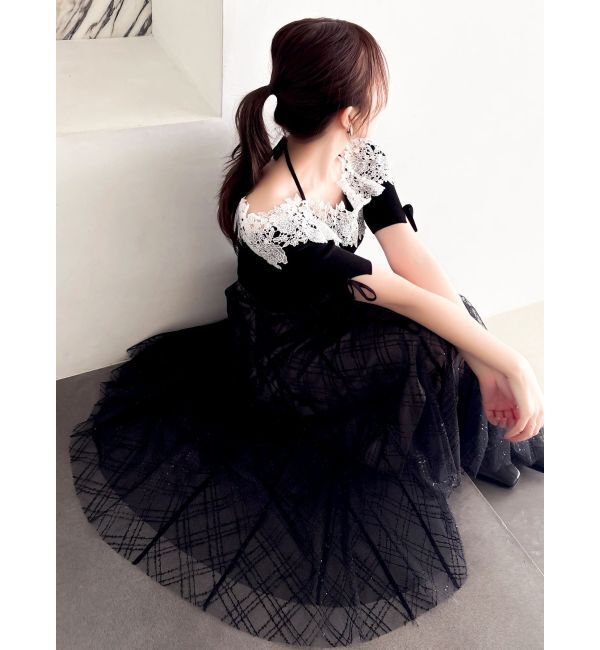 dazzlin「レースオフショルニットトップス」|ニット・セーター|