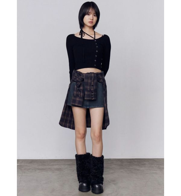 EMODA「デニムマイクロスカート」|スカート|